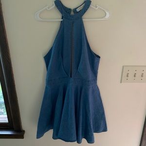 Blue jean dress